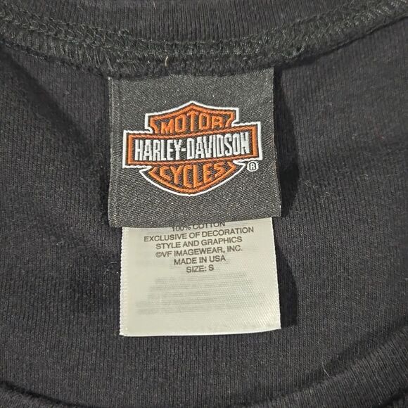 Harley-Davidson Shirt/Top Chicago Illinois 2013 sz Small - Picture 6 of 6